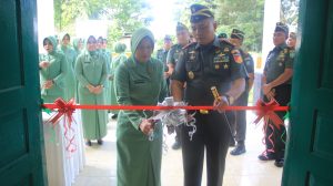 Brigjen TNI Deni Gunawan Resmikan Kantor Baru Persit dan Gedung PAUD