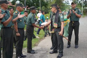 Danrem 012/TU Kolonel Inf Benny Rahadian, S.E., M.Han Kunjungi Kodim 0114/Aceh Jaya