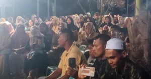 Gema Selawat Badar dan Pawai Obor, Sambut Kedatangan Raja Gunong Kong