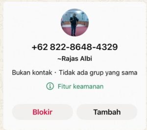 Waspada, Penipu Mulai Mengatasnamakan Wabup Terpilih di WhatsApp