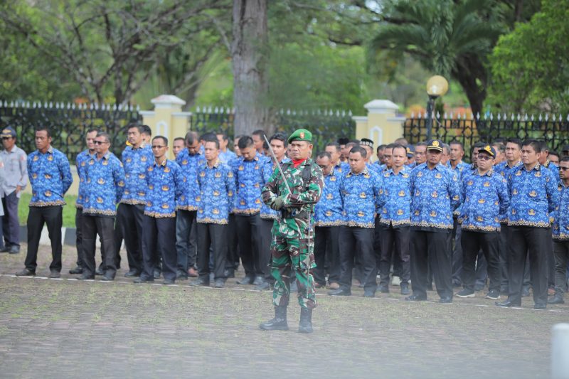 Pemkab Nagan Raya, menggelar upacara peringatan Hari Bela Negara (HBN) ke-76