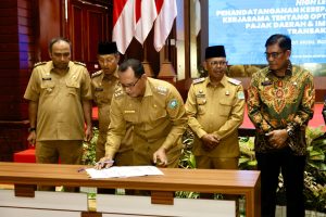 Pj Bupati Aceh Selatan Terima Dipa Dan TKD Tahun Anggaran 2025