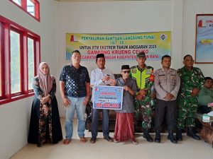 Jelang Hari Raya Idul Fitri 1446 H, Pemerintah Gampong Krueng ceuko Nagan Raya Gelar Pasar Murah dan Salurkan BLT-DD.