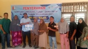 Menjelang Hari Raya Idul Fitri Pemerintah Gampong Lamie menyalurkan BLT-DD Tahun 2025