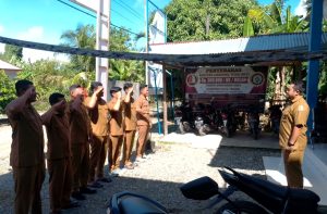 Pemerintah Gampong Kuta Trieng Gelar Apel Perdana paska Lebaran Idul Fitri 1446 H