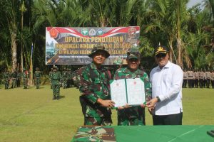 ‎TMMD 124 di Tutup, Pangdam IM : Terus Jaga Kebersamaan Sekaligus Kemanunggalan TNI dengan Rakyat