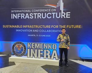 Bupati H.Mirwan Hadiri Forum International Conference on Infrastructure dan IWWEF di Jakarta