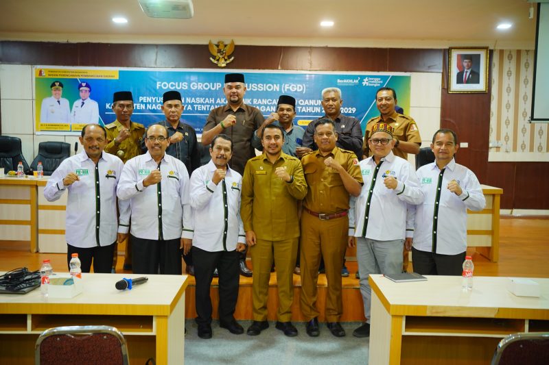 Bappeda Nagan Raya Gelar FGD Penyusunan Naskah Akademik Rancangan Qanun RPJMK 2025-2029