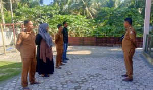 Pemerintah Gampong Gunong Geulugo Gelar Apel Rutin Tiap Senin