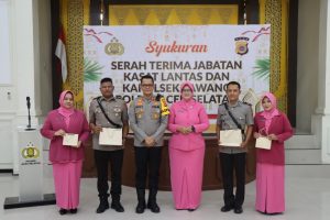 Jalin Silaturahmi, Polres Aceh Selatan Gelar Syukuran Usai Sertijab Kasat Lantas dan Kapolsek Sawang