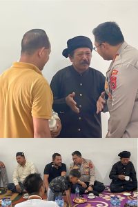 Kapolres Nagan Raya melaksanakan silaturahmi ke keluarga besar Teuku Raja Ubit Gunong  Kong, di Desa Alue Wakie Kecamatan Darul Makmur Kabupaten Nagan Raya.