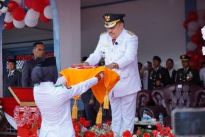 Pemkab Nagan Raya Gelar Upacara HUT ke-80 RI, Bupati TRK Jadi Inspektur Upacara