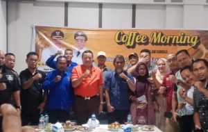 Coffe Morning Bersama Insan Pers, Bupati TRK Sajikan Berita Dengan Seimbang Tanpa Hoax ‎